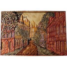 Картина настенная сувенирная "Город"