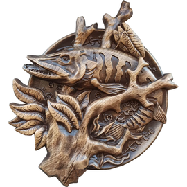 Панно "Щука"